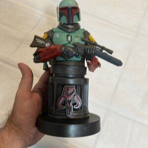 Cable Guys - Star Wars - Boba Fett - Gaming Accessories Holder & Phone Holder